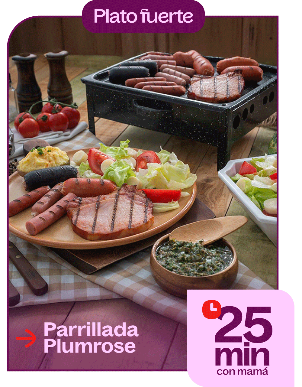Parrillada plumrose