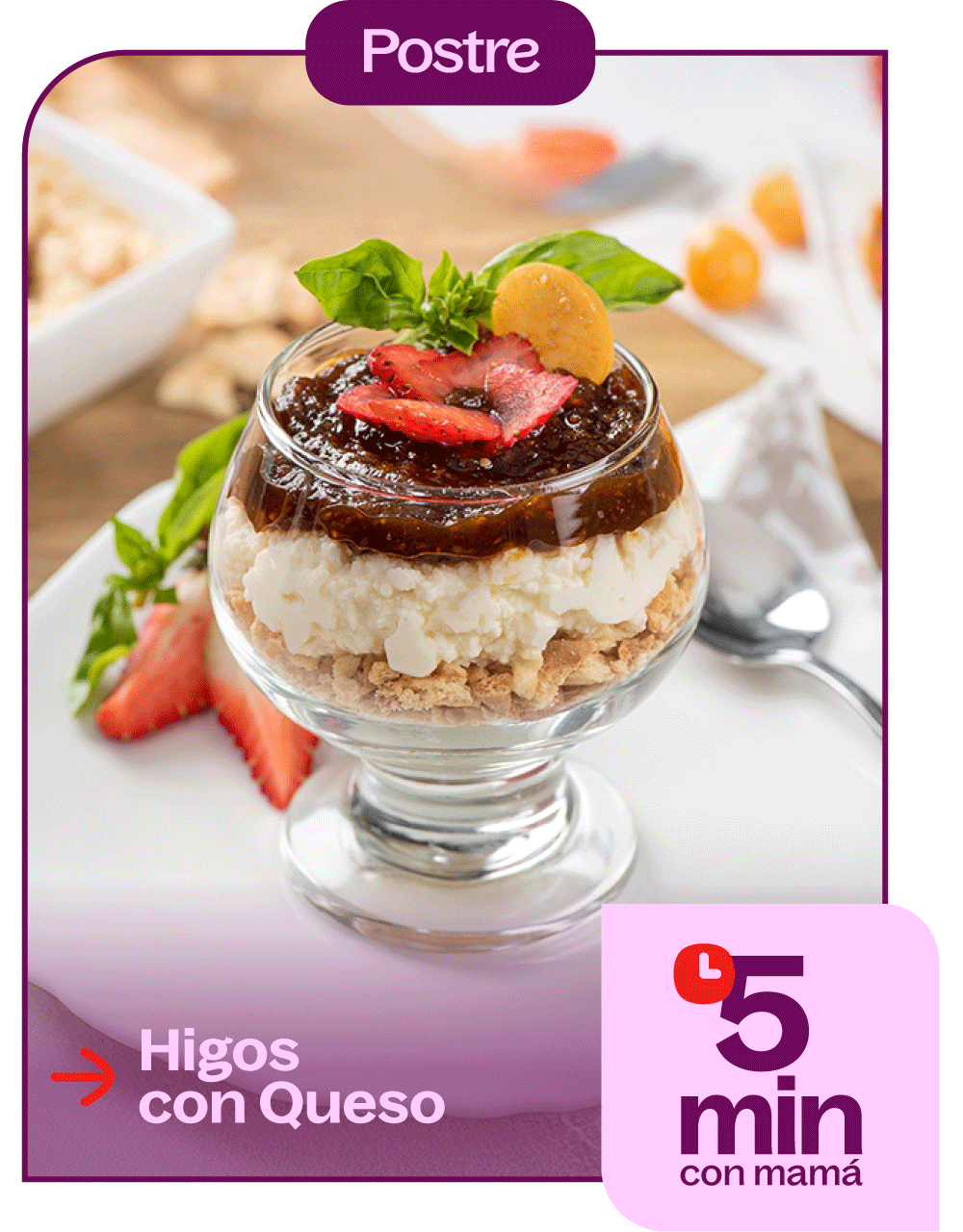 Higos con queso